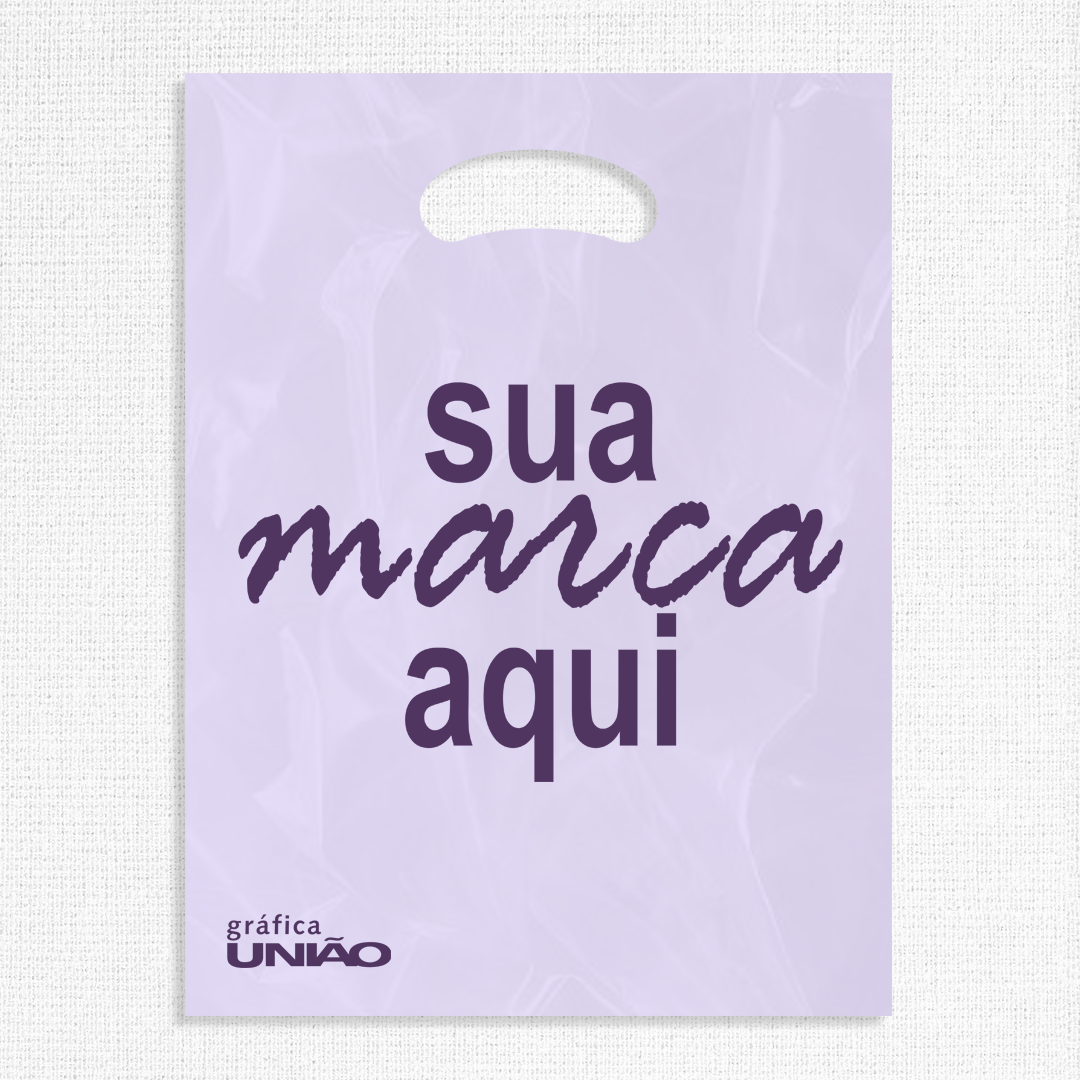 Sacola Boca Vazada - Grossa