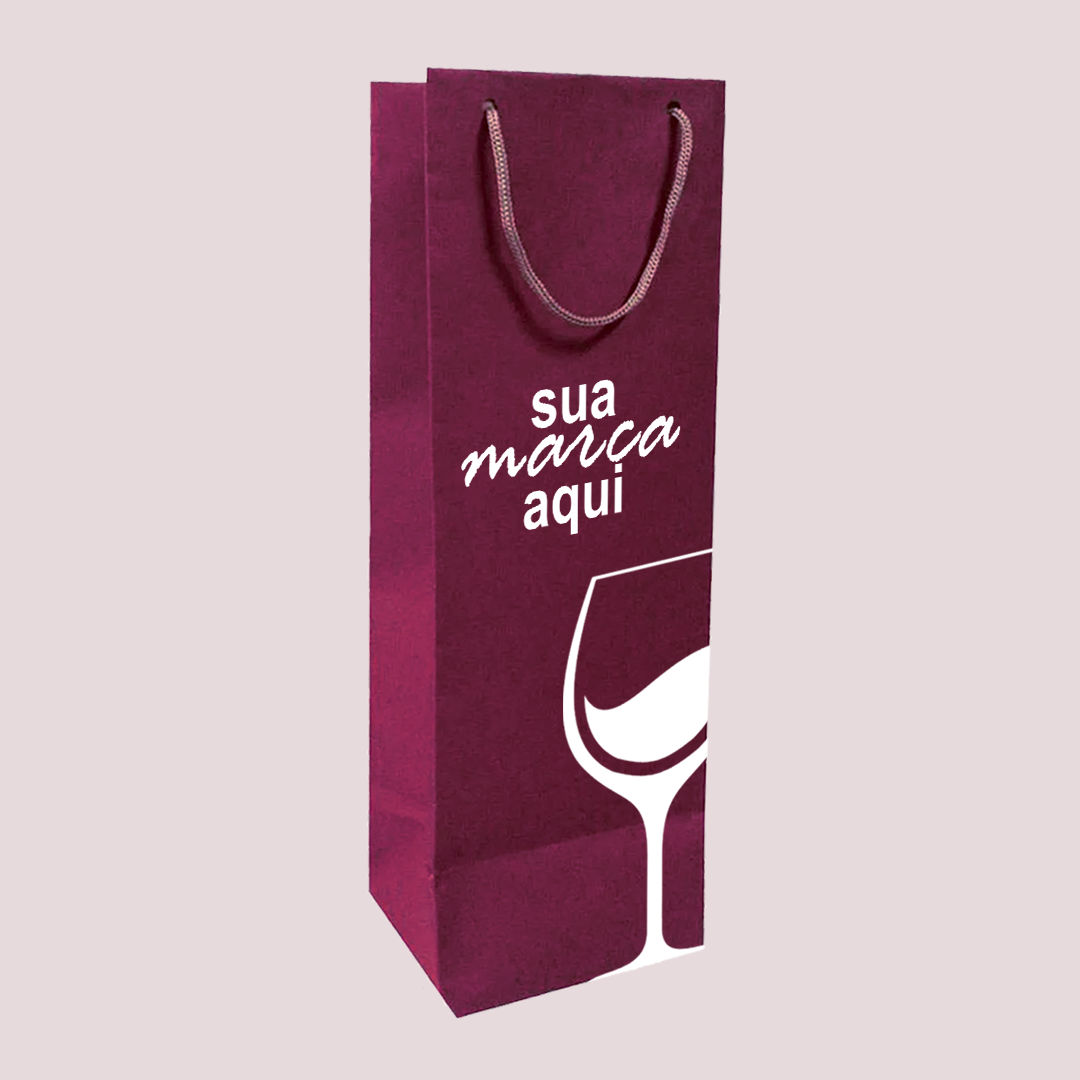 Embalagem para Vinho - Tamanho 36x10x8